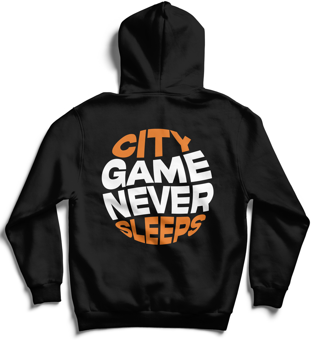 City Game Never Sleeps Hoodie
